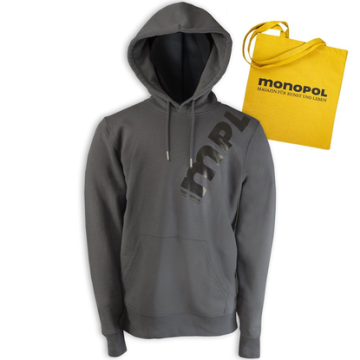 mpl – mit pleasure! Hoodie-Edition „mpl–Monopol Magazin für Kunst und Leben"