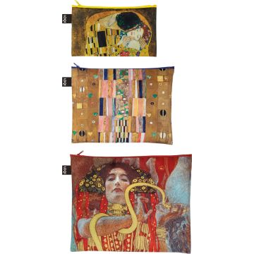 LOQI Zip Pockets Museum „Klimt“